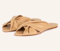 Pantoletten - BEIGE