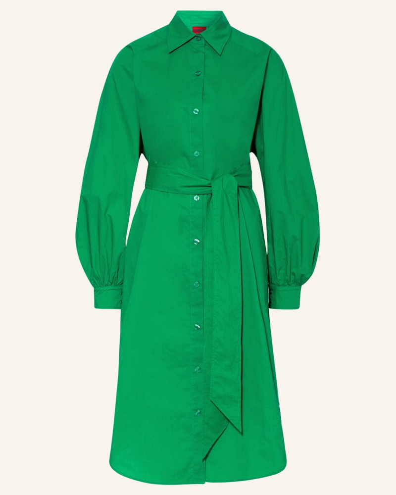 HUGO BOSS Damen Hemdblusenkleid KAMERAN