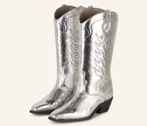 Cowboy Boots DOLLY - SILBER