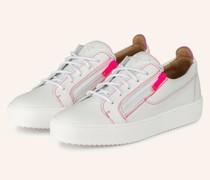 Sneaker FRANKIE - WEISS/ NEONPINK