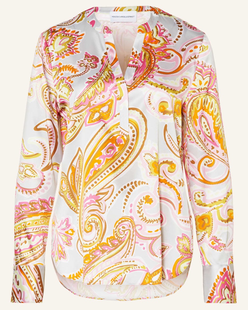 Herzen's Angelegenheit Damen Blusenshirt aus Seide