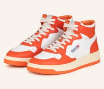 Hightop-Sneaker AUTRY 01 - WEISS/ ORANGE