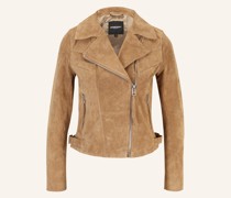 Lederjacke
