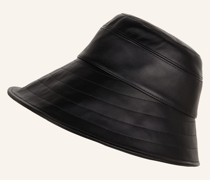 Bucket-Hat aus Leder