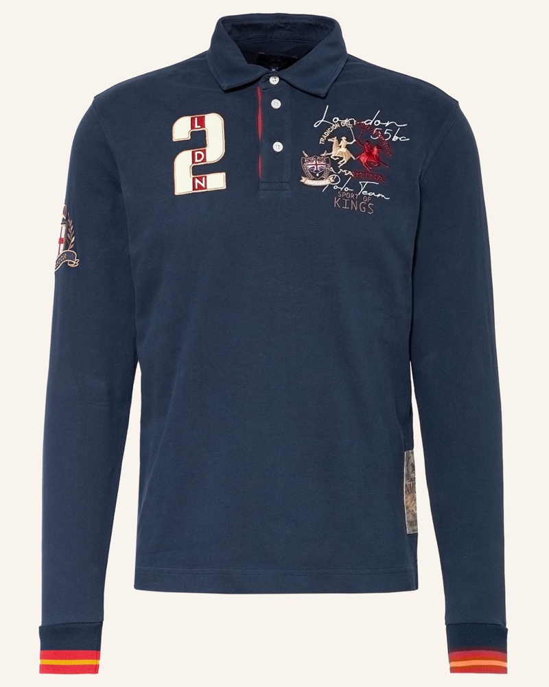 la martina long sleeve polo shirt