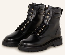 Schnürboots CAMPA - SCHWARZ
