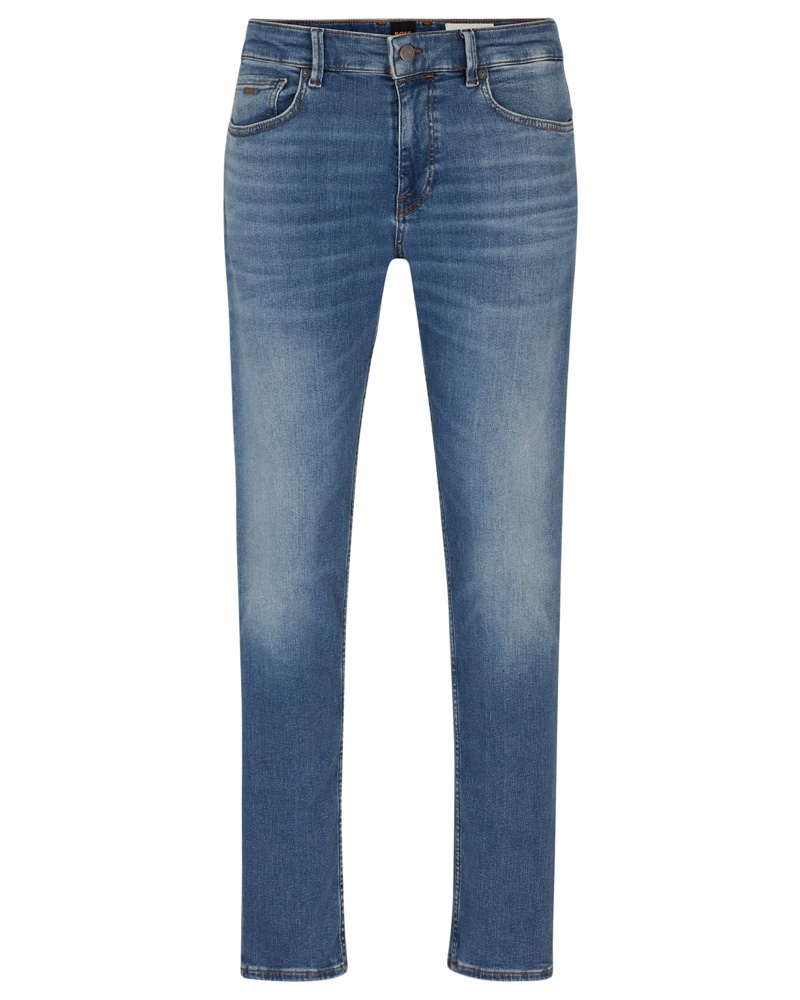 Hugo boss dark blue on sale jeans