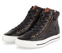 Hightop-Sneaker - SCHWARZ