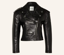 Lederjacke
