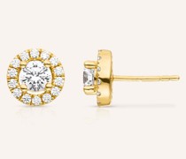 Ohrstecker CAMILLA aus 14 Karat Gelbgold und