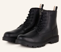 Schnürboots ADLEY - SCHWARZ