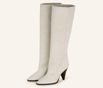 Stiefel SUEDE SLOUCHY - CREME