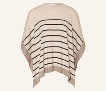 Poncho mit Cashmere