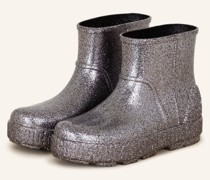 Gummi-Boots DRIZLITA GLITTER - SILBER