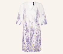 Leinenkleid mit 3/4-Arm