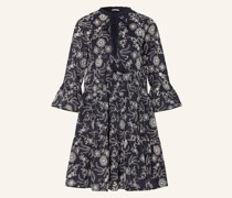 Kleid mit Lochstickereien