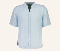 Kurzarm-Hemd Regular Fit aus Leinen