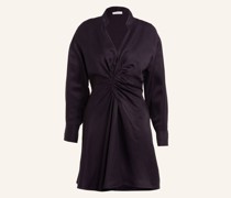 Kleid mit Leinen
