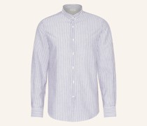 Hemd Easy Fit mit Leinen