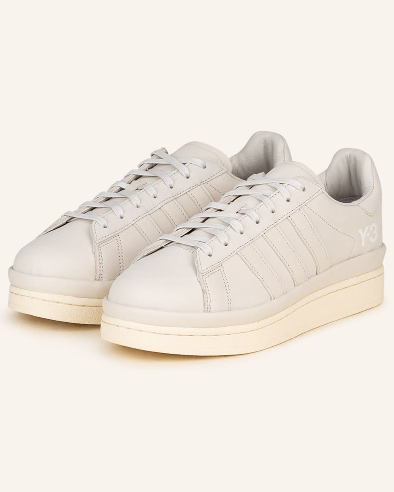 Leather Trainers Y-3 By Yohji Yamamoto White Size 10 US In, 45% OFF