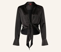 Satinbluse EKE