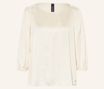 Blusenshirt aus Satin mit 3/4-Arm