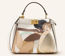 Saffiano-Handtasche PEEKABOO MINI