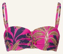 Bandeau-Bikini-Top PALM SPRINGS mit Schmuckperlen