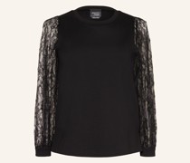 Sweatshirt OGGI im Materialmix