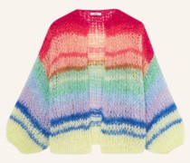 Strickjacke mit Mohair