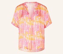 Blusenshirt aus Satin