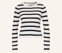 Cropped-Pullover aus Cashmere