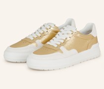 Sneaker SNAP - WEISS/ GOLD