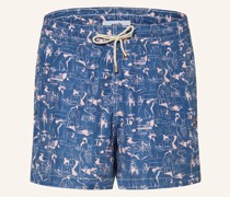 Badeshorts BLUE VACANCES × QUENTIN MONGE
