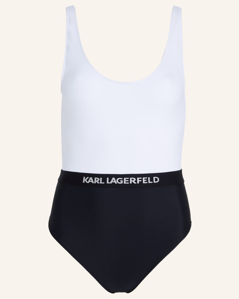 Karl Lagerfeld Damen Badeanzug
