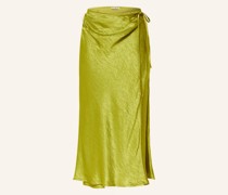 Wickelrock aus Satin