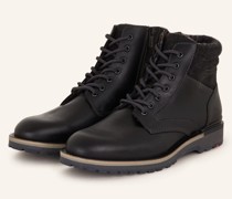 Schnürboots GLENN - SCHWARZ