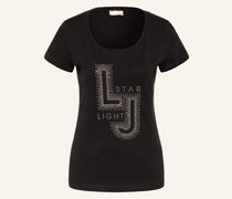 T-Shirt mit Schmucksteinen
