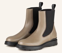 Chelsea-Boots VIBRAM - TAUPE