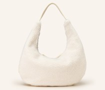 Hobo-Bag aus Teddyfell