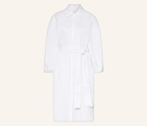 Hemdblusenkleid mit 3/4-Arm