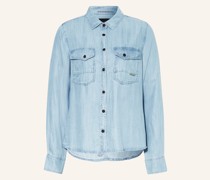Hemdbluse PAMINA in Jeansoptik