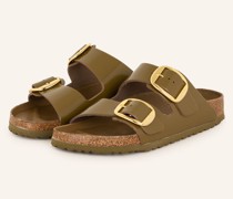 Pantoletten ARIZONA BIG BUCKLE - KHAKI