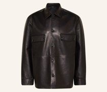 Leder-Overjacket