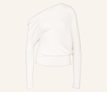 Cashmere-Pullover mit Seide
