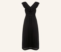 Kleid JULIETA mit Leinen und Rüschen