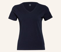 T-Shirt mit Schmucksteinen