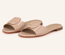 Pantoletten - BEIGE