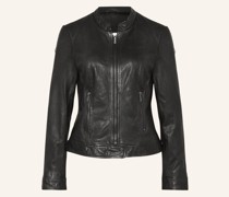 Lederjacke MSSALVIA