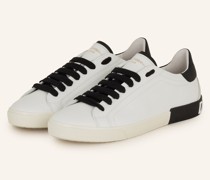 Sneaker PORTOFINO VINTAGE - WEISS/ SCHWARZ